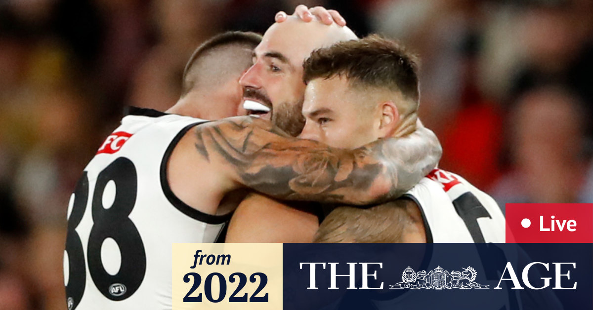 AFL 2022 round 1 LIVE updates Collingwood Magpies 15.12 (102) d St Kilda Saints 12.13 (85